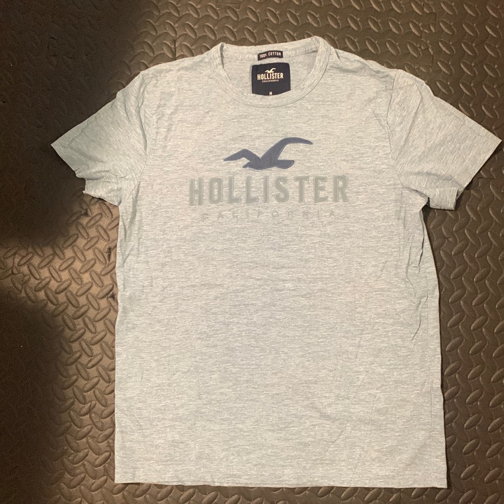 Light Blue Hollister Tee